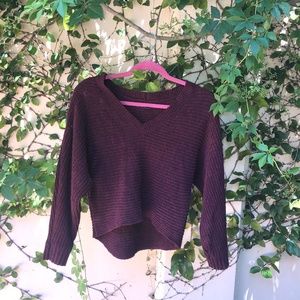 Cropped sweater
